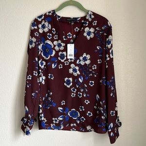 NWT Banana Republic Floral Blouse